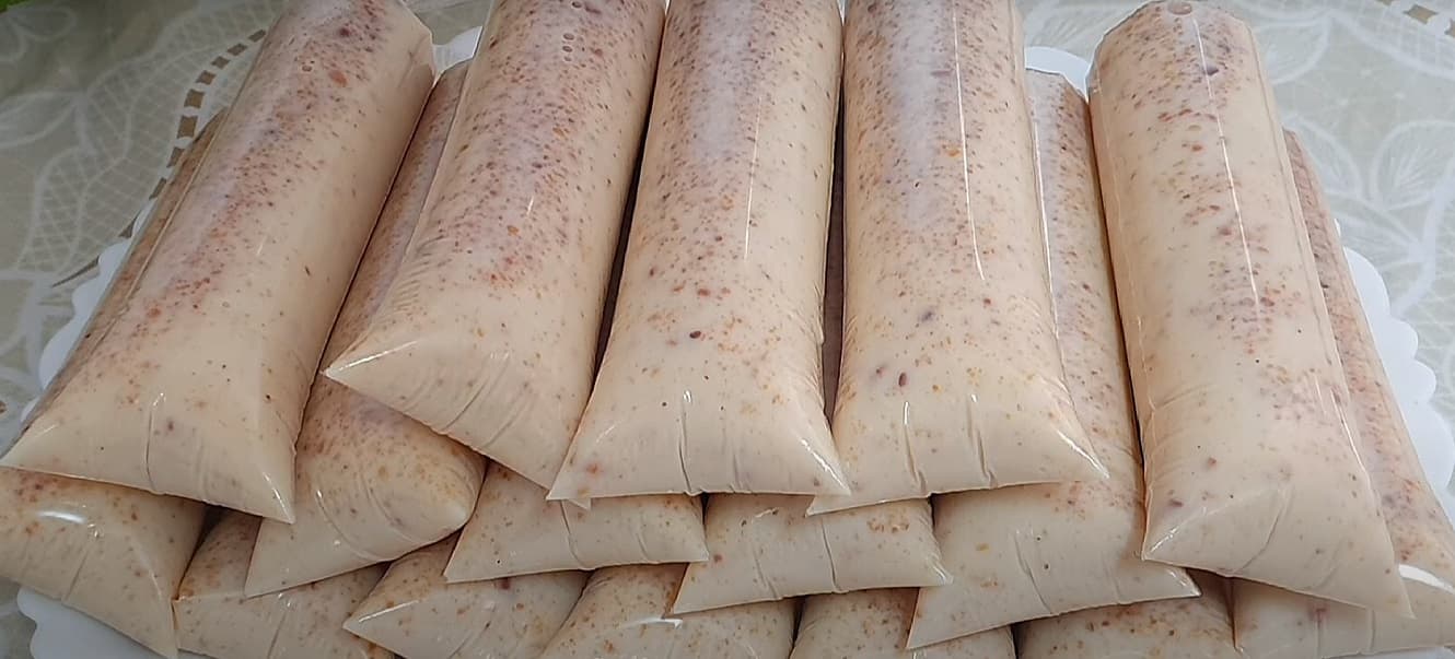 Geladinho de Amendoim e Paçoquinha