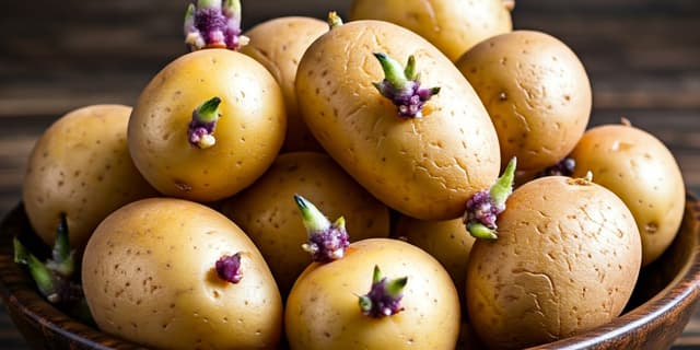 Como armazenar batatas para evitar que brotem?