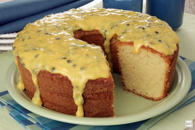 10 receitas de bolo de maracujá