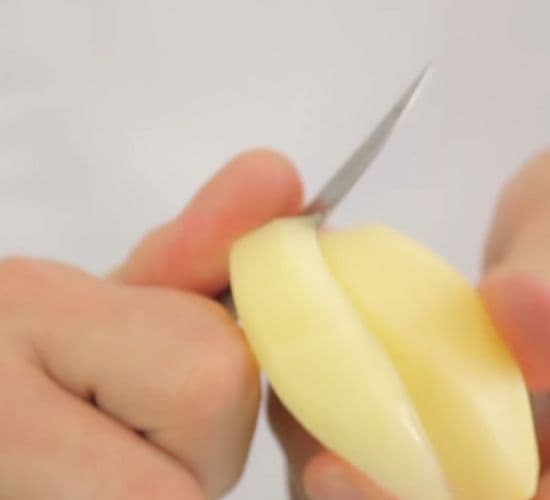 Batata torneadas