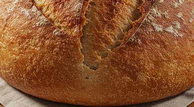 O que dá crocância no pão?