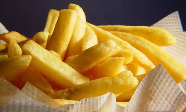Batata congelada caseira
