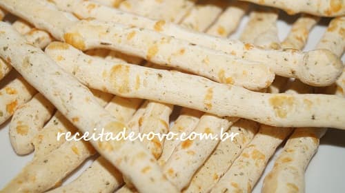 Biscoito sequinho de queijo