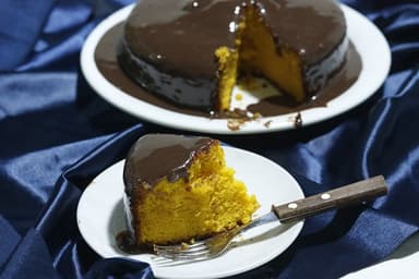 Bolo de cenoura de liquidificador