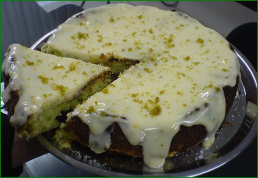 Bolo de limão de liquidificador