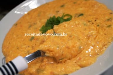 Caldo de pinto atolado