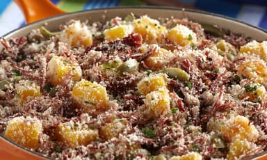 Farofa de carne seca