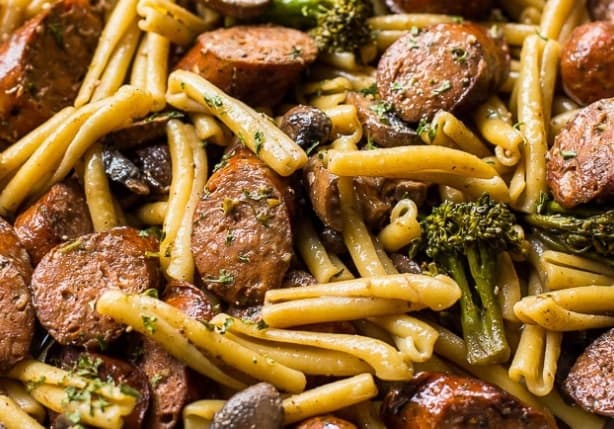 Macarrão com Salsicha