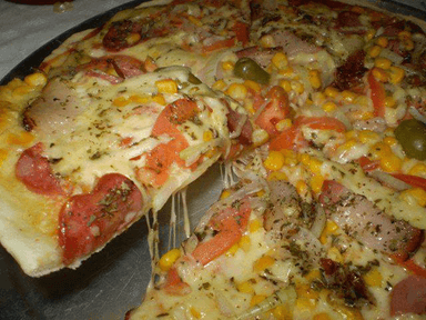 Pizza de liquidificador