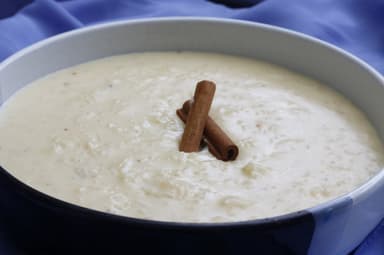 Receita de arroz doce