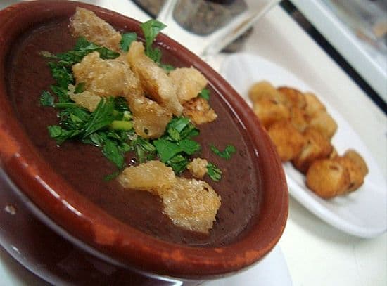 Receita de caldo de feijão