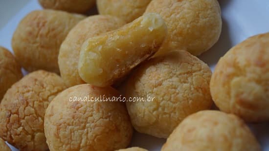 Receita de Pão de queijo