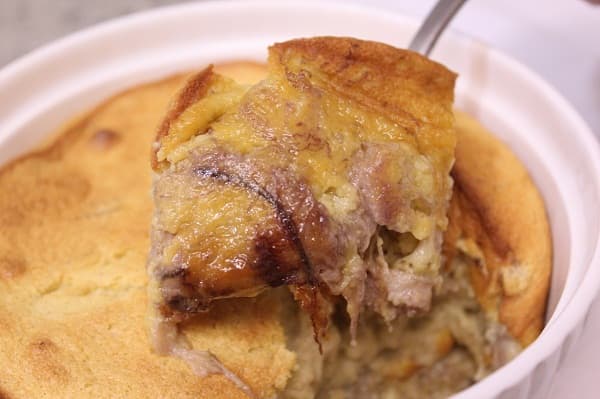 Sobremesa de pão amanhecido