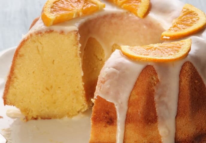 Bolo de laranja fofinho de liquidificador