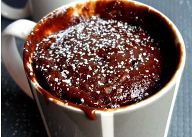 Bolo vegano rápido de chocolate