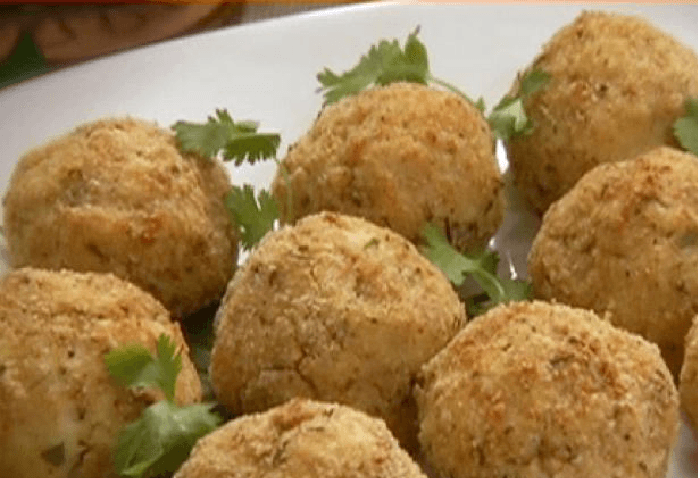 Bolinho de peixe simples