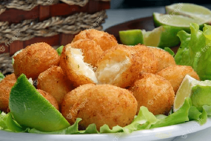 Bolinho de bacalhau simples