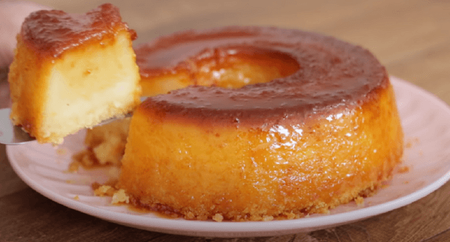 Bolo mole de leite
