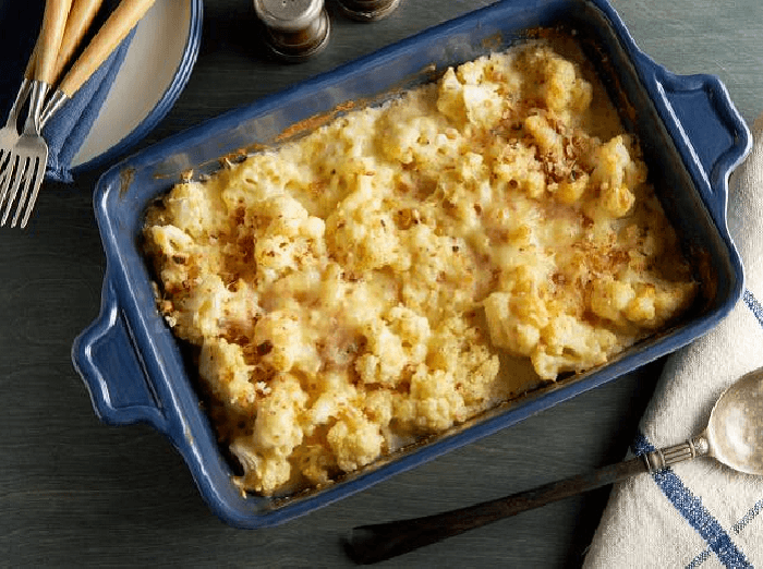 Couve-flor gratinado