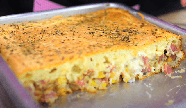 Torta de linguiça