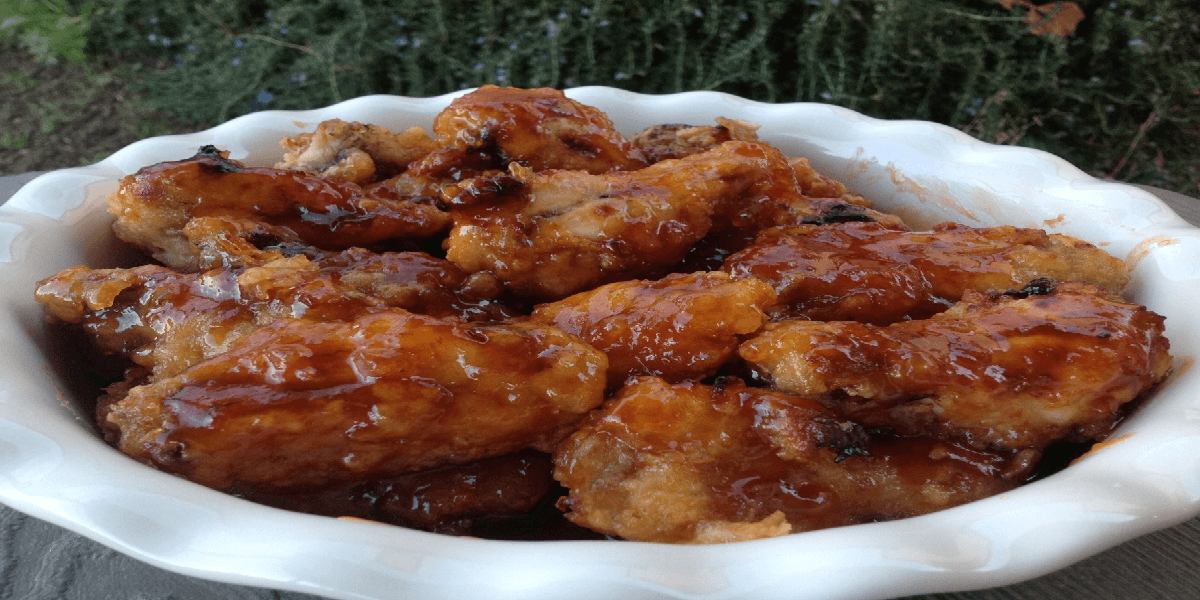 Receita de Asa de frango assada agridoce