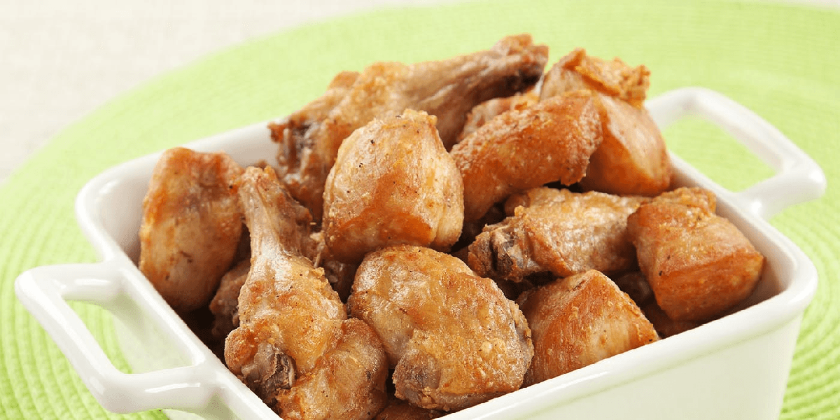 Receita de Frango à passarinho frito