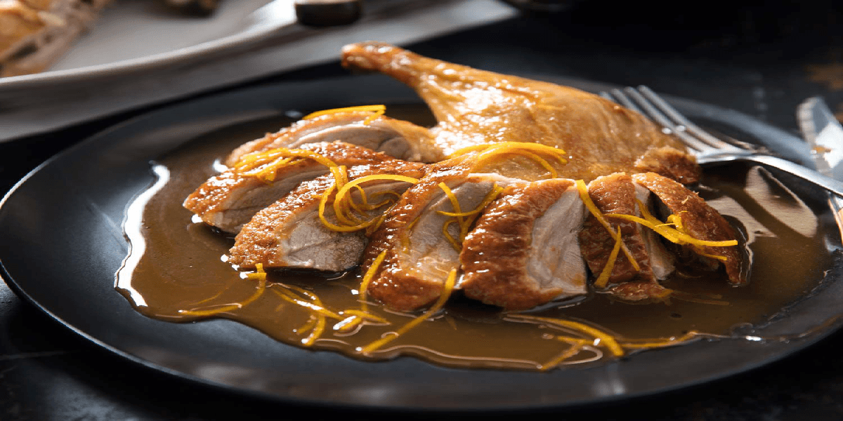 Receita de Magret de pato com laranja