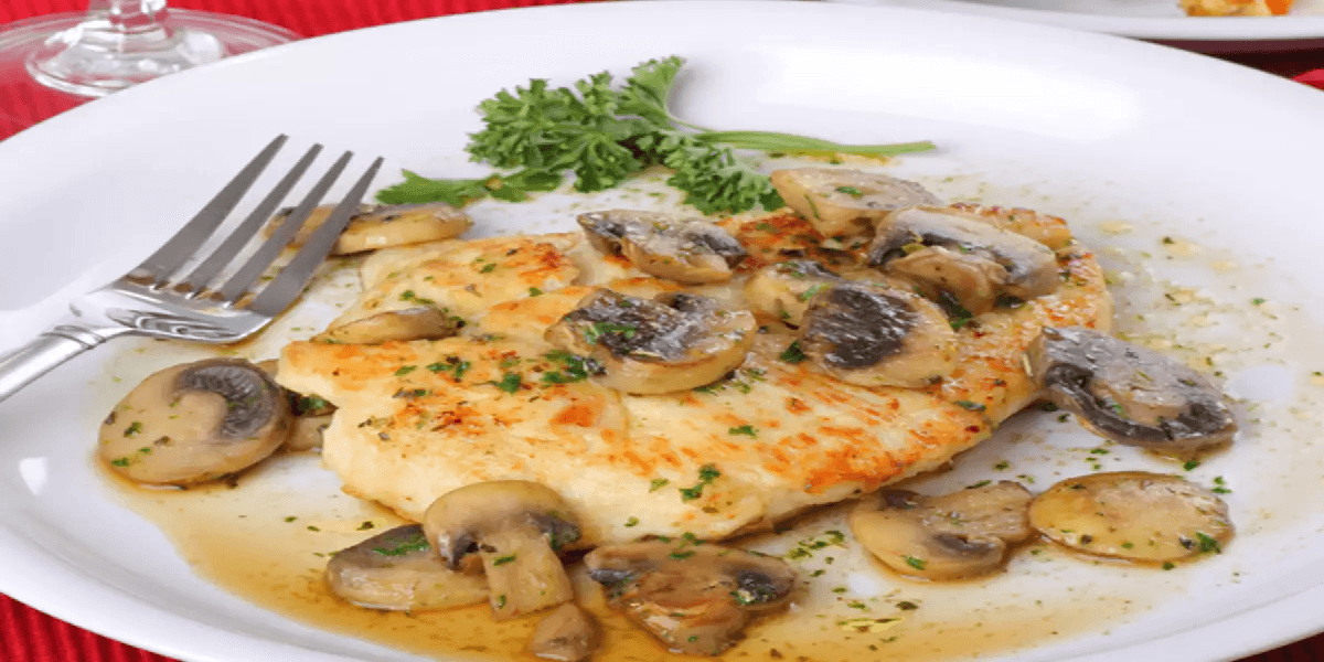 Receita de Peito de frango com cogumelos
