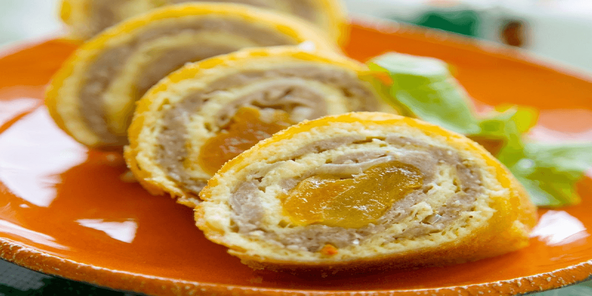 Rocambole de batatas