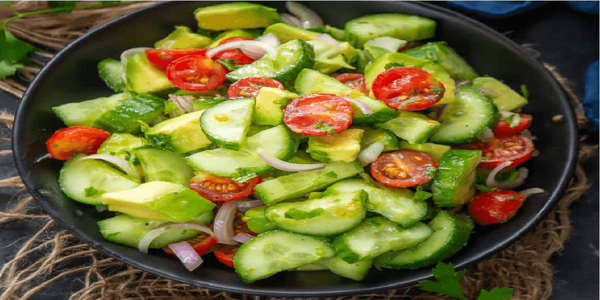 Salada de abacate