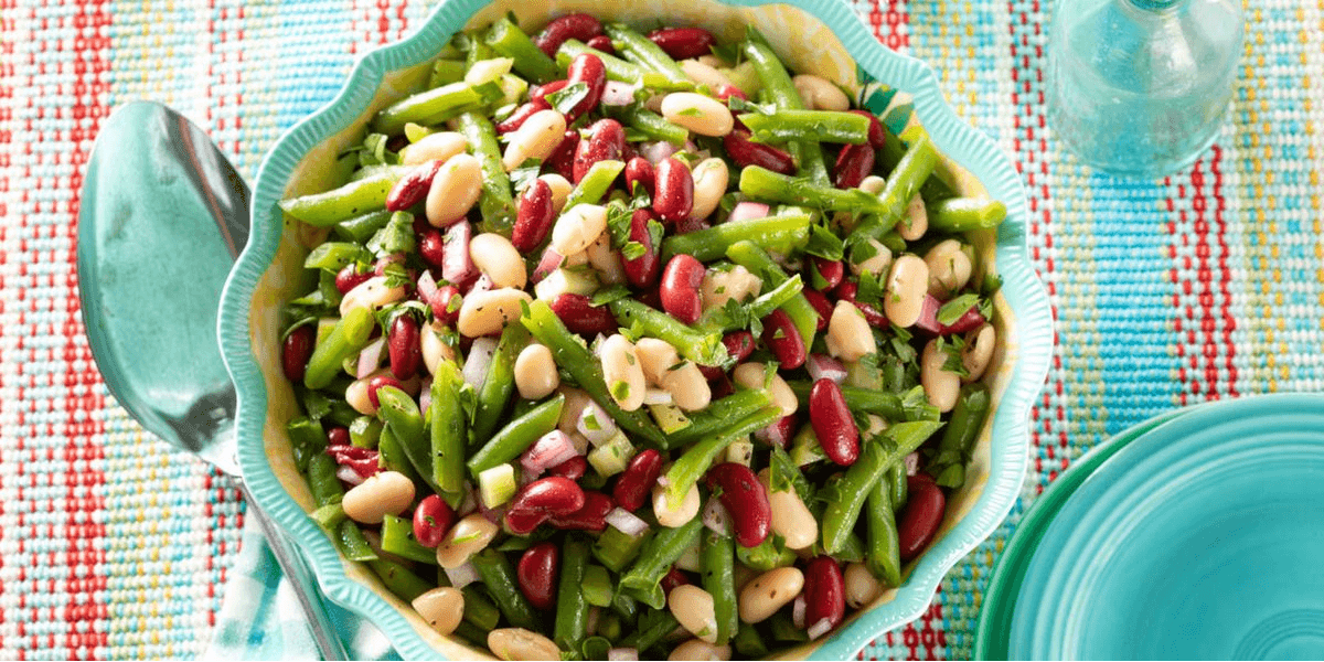 Salada de três feijões