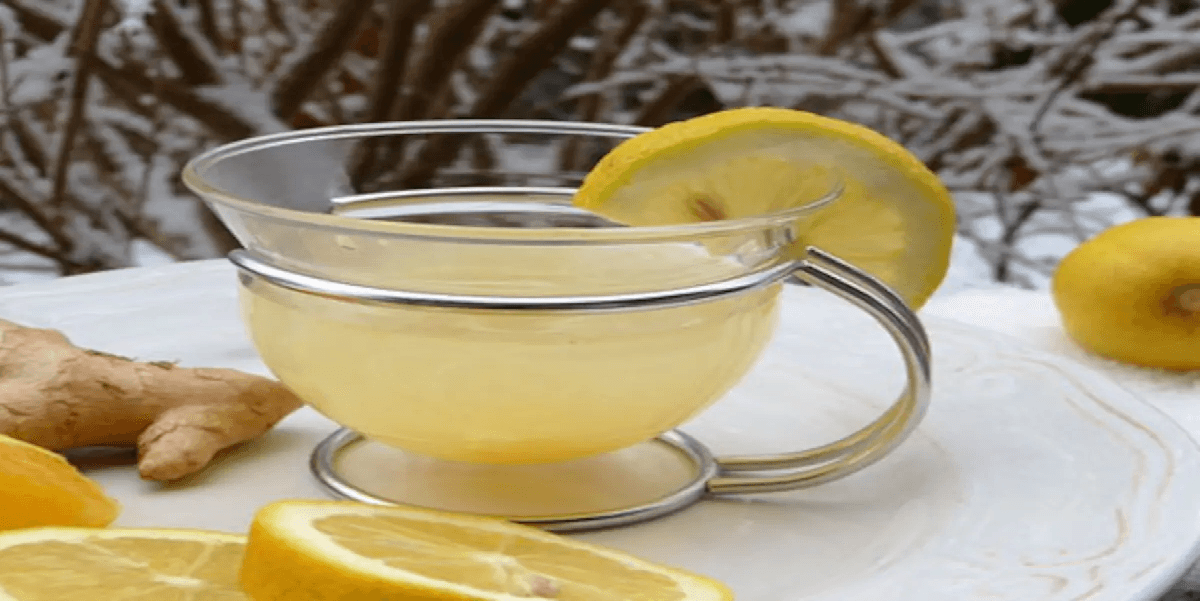 Chá de gengibre com limão para emagrecer