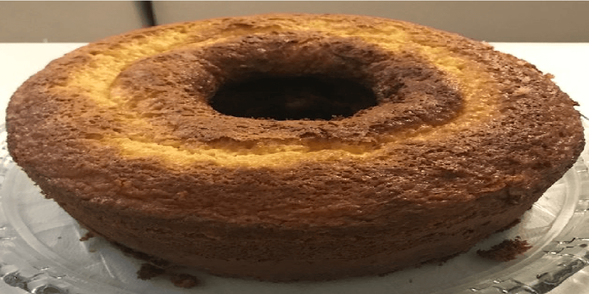 Receita de Bolo de fubá com dois ovos
