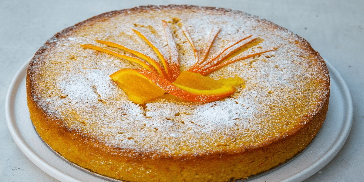 Receita de Bolo de laranja sem leite