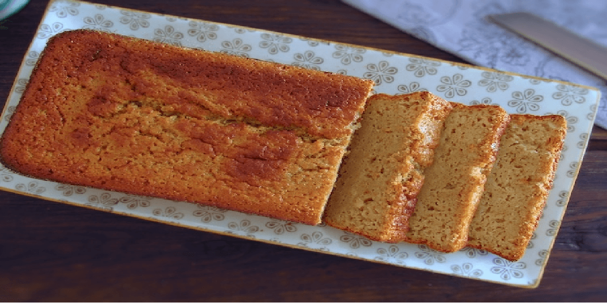 Receita de Bolo de limão e canela
