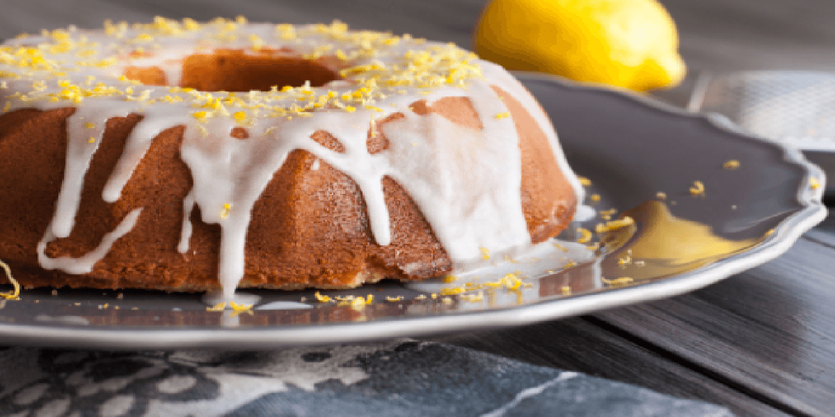 Receita de Bolo de limão fácil e fofinho
