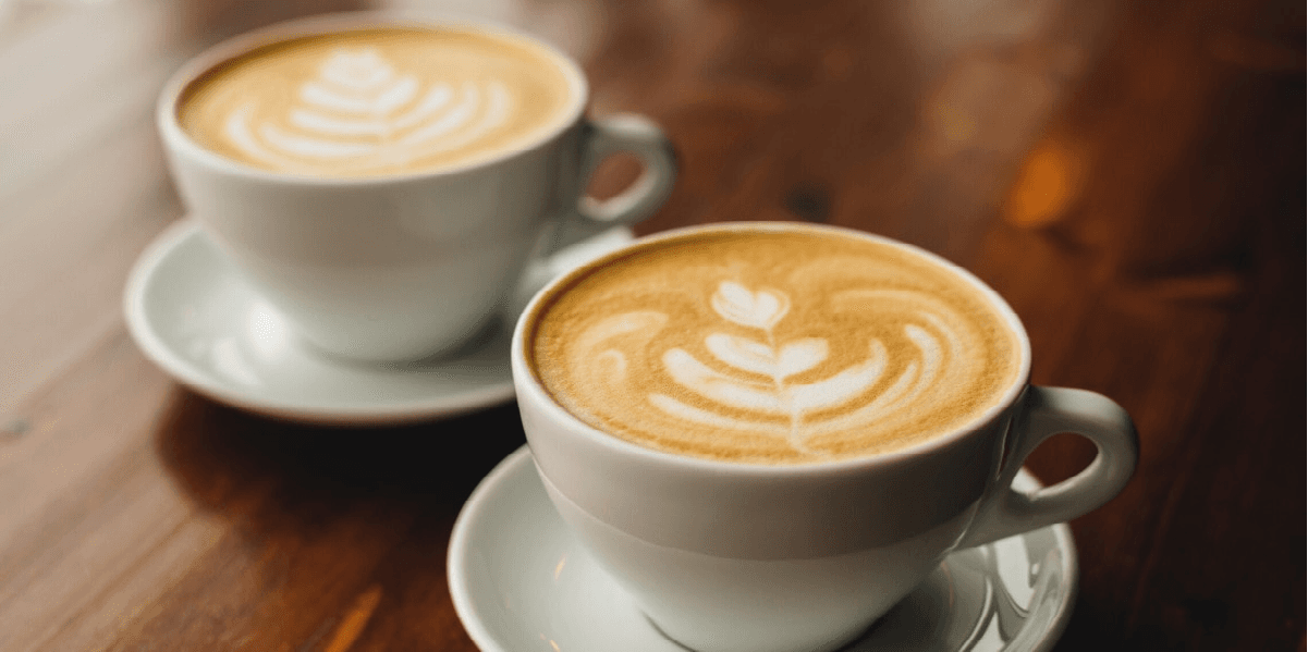 Capuccino cremoso na batedeira