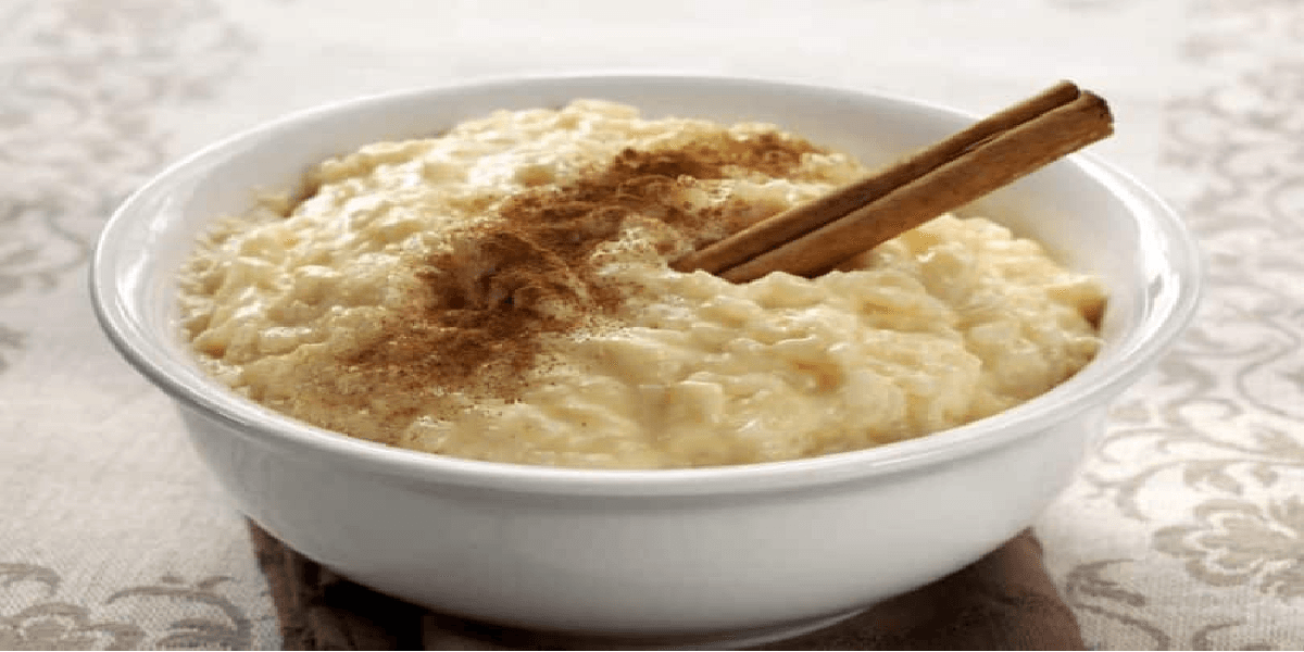 Receita de Arroz doce com creme de leite