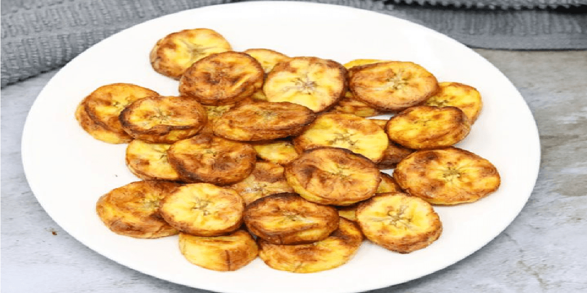 Receita de Banana da terra na AirFryer