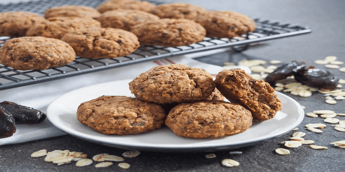 Receita de Biscoito de aveia e castanhas