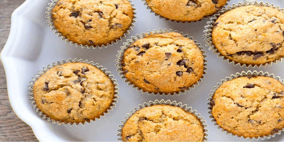 Receita de Bolinho de banana fit