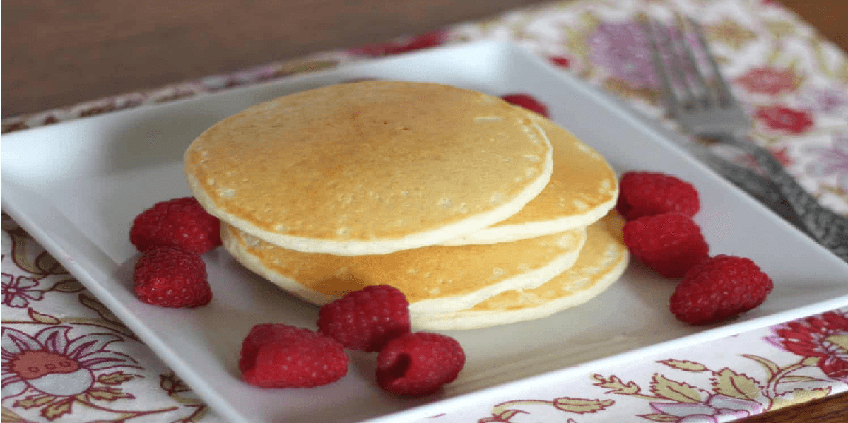 Receita de Panquecas com farinha de arroz