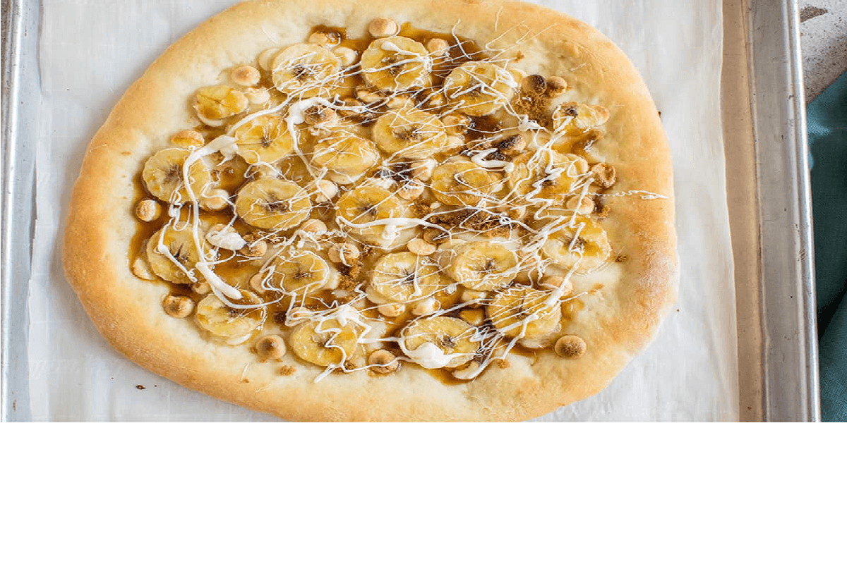 Receita de Pizza de banana com gemada