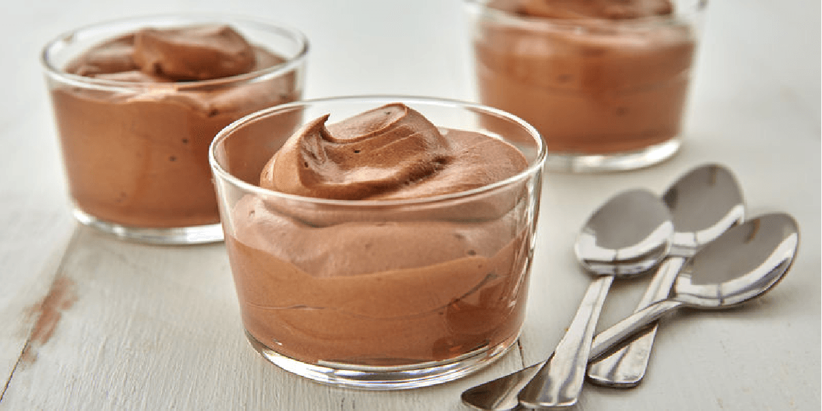 Receita de Sobremesa low carb de Páscoa