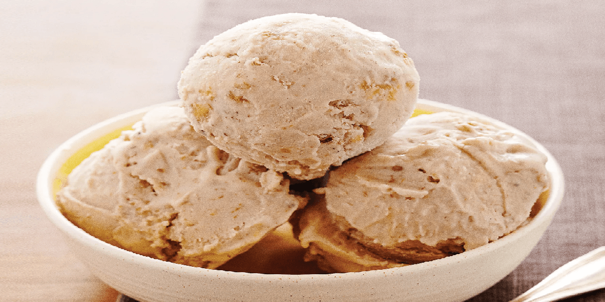 Receita de Sorvete de banana vegano