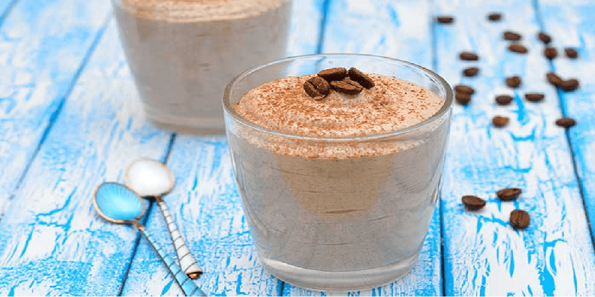Receita de Mousse de café com Baileys
