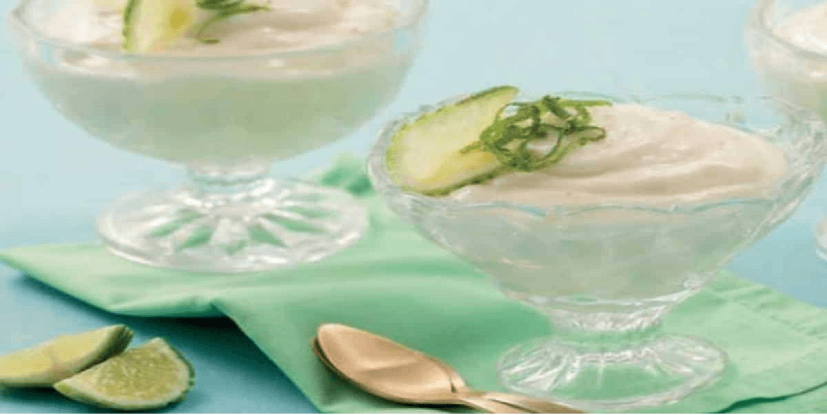Receita de Mousse de limão com suco tang