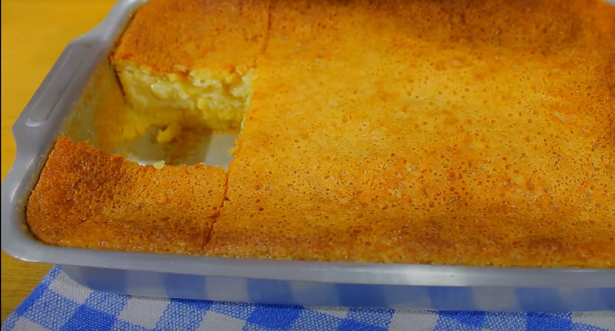 Bolo Flocão de milho cremoso