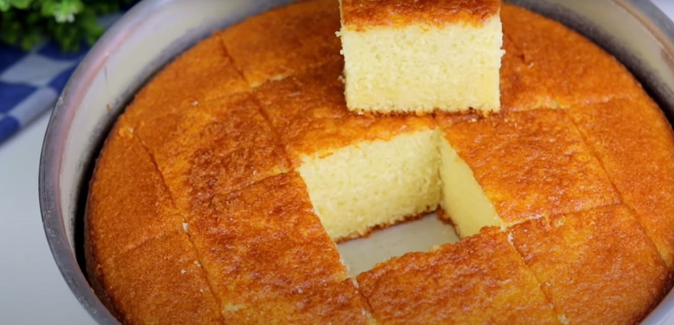 Bolo de Trigo Fofinho Sem Ovo