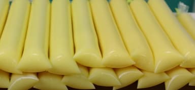 geladinho cremoso de abacaxi